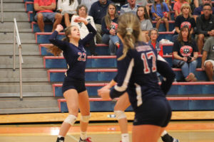 Cookeville High Lady Cavs Spike Cleveland Lady Blue Raiders 3 - 2 Capturing Region Championship10-9-18-2