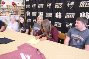 Hannah West Signs VB with Cumberland University 5-8-19-16