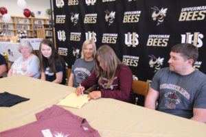 Hannah West Signs VB with Cumberland University 5-8-19-17