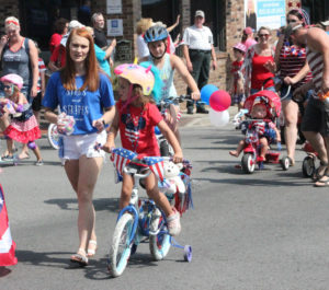 Red White & Boom Children's Bicycle-Wagon Parade 2019-20