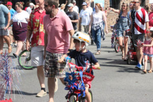 Red White & Boom Children's Bicycle-Wagon Parade 2019-26