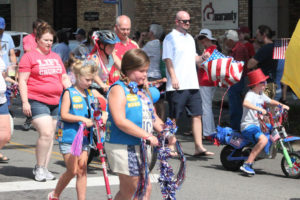 Red White & Boom Children's Bicycle-Wagon Parade 2019-79