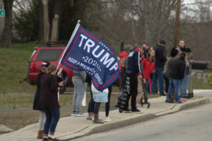 President Trump Arrives in Putnam County at High School 3-6-20 by David-39