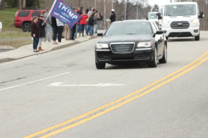 President Trump Arrives in Putnam County at High School 3-6-20 by David-59