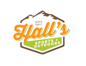 Hall's Sports and Outdoors White Background